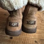 UGG  shearling lined 7 warm trendy slip on boots Photo 4