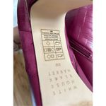 White House | Black Market  Sangria Heel BootSize 8M red chunky heels Photo 4