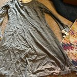 Tahari  medium grey dress Photo 3