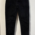 We The Free  People Womens Feel Alright Skinny Jeans Black size 24 Photo 0