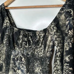 Urban Outfitters  Vivienne Printed Long Sleeve Mini Dress Size Small Photo 4