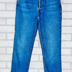 Levi's Classic Blue Wedgie Straight Button fly Jeans Size 27 Photo 0