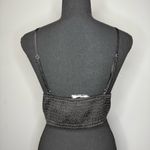 Forever 21  Black Satin Strappy Top Photo 2