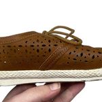 Earth Spirit Gelron Brown Laser Cutout Lace Up Shoes Women’s Size 7 1/2 Photo 13