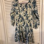 Gap x LoveShackFancy Girl’s Blue Floral Mini Dress Xxl Photo 1