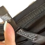 Victoria's Secret Sport Black Long Sleeve Athletic Cut Out Crop Top Women Sz XS Photo 5