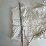 Elizabeth and James Poplin sleeveless spaghetti strap tank smocked back large Photo 11