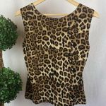 Joseph Ribkoff  Leopard Animal Print Sleeveless Tank Top 10 Photo 0