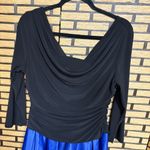 Slny  Black And Blue Dress‎ Size 12 Photo 2