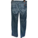 7 For All Mankind women’s bootcut dark blue jean pants Size 31 Photo 3