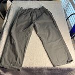 Listicle  Women's Gray High Rise Paper Bag Waist Straight Leg Pants Photo 3