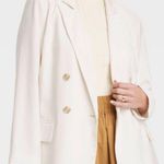 A New Day Women's Essential Blazer Cream White Medium Photo 0