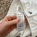 We The Free Free People Out Of Ordinary White Distressed Mini Skirt Photo 7