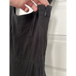 Madewell Grace Cap Sleeve Wide Leg Crop True Black Jumpsuit US Women's Sz 4 Photo 5