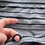 Athleta Active Relay Striped Tight Leggings in Grey and Black Stripe Size Medium Photo 4