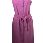Everlane  The Japanese Goweave Picnic Pink Size 4 Adjustable Strap Dress. Photo 0