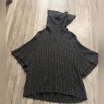 Willi Smith  Charcoal Gray Cowl Neck Sweater Photo 0