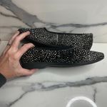 Clarks Women's Black White Cow Hair Leather Un Darcey Ease Ballet Shoes Sz 10 Photo 4