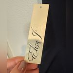 Eliza J Ruffle Front Gownaxi Dress In Navy Size 2 Photo 10