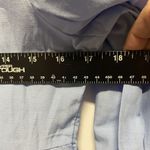 Tesettur Dunyasi Women's Size 42 (L) Blue‎ Long Sleeve Poplin Mini Shirt Dress Blue Size L Photo 3