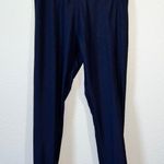 Bally Total Fitness Bally - Total Fitness Midnight Blue Mesh High Waisted 25'' Ankle Leggings Photo 0