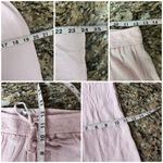 Salty Lemon  Pink Gauze Palazzo Wide Leg Pants Women’s L Beach Coastal Boho Hippie Photo 5
