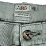 Faherty Organic Cotton Raw Hem Ankle Utility Pant Green Size 30 Photo 8