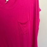 Heimish USA Vibrant Pink Shortsleeve Maxi Dress size large Photo 2