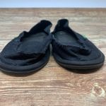 Sanuk  Women's Size 10 My Sidewalk Surfer Yoga Mat Slip On Shoes Metallic Photo 6