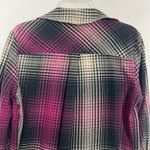 Joie  Women's Plaid Button Down Ruffle Shirt Size XS Photo 6