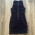 ALC Frank A.L.C. Navy Lace-Up Mini Dress Valeria 8 Photo 2