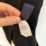 Black Halo Faux Wrap Slit Black Side Zip Skirt Women's 6 Photo 5