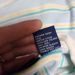 Aeropostale  90s pastel striped long sleeve polo size large Photo 5