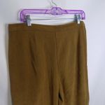 R & K  Brown Suede Like Wide Leg Dress Pants Womens Sz 14W Trousers Career Office Photo 1