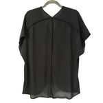 Lush Clothing Lush Twist Front Blouse Photo 3
