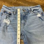 American Eagle Jeans 90s Low Rise Skinny Kick Distress Stretch Womens 0 Bootcut Photo 2