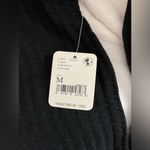 Free People NEW Top in Black Long Sleeve Shirt Open back Size M Photo 4