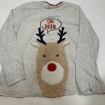 Holiday Time "Oh Deer" Long Sleeve T Shirt Photo 0