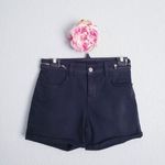 J Brand  Black Shorts with Zipper Details Photo 0