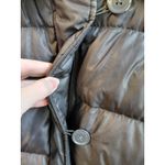 Polo Jeans Co Ralph Lauren Down Feather Puffer Jacket Fur Hood Women M Black Size M Photo 2