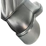 Gucci Quilted Double G Leather Moto Boots Black Ankle Booties Size 39 Photo 12