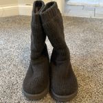 UGG  Sweater Boots, EUC, Mushroom Brown, Size 7 Photo 3