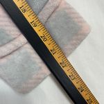 Sonoma  Short Fleece Bathrobe Women's Small Pink Gray Plaid Soft Cozy Belted Photo 8