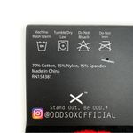 Odd Sox Rainbow Crew Socks Mens Womens Fun Cute Gift Black Colorful Photo 5