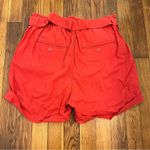 Sanctuary Daily Paperbag Tie Waist Short Red Orange Photo 4
