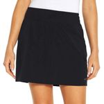 Orvis Active Tennis Skort Preppy Mini Skirt Built-in Shorts in Black Size S Photo 1