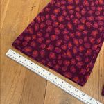 Anthropologie  Cozy Knit Flare Pants Purple Orange Animal Jacquard SMALL TALL Photo 1