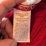 Tommy Hilfiger  Red Tribeca‎ Skinny Crop Denim Pants Womens Size 10 Casual Preppy Photo 7