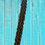 Lucky Brand  Necklace Double Circle Pendant Butterfly Stations Faux Turquoise 20" Photo 3