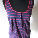 frame denim Le Nautical Henley Tank - Size Large Photo 0